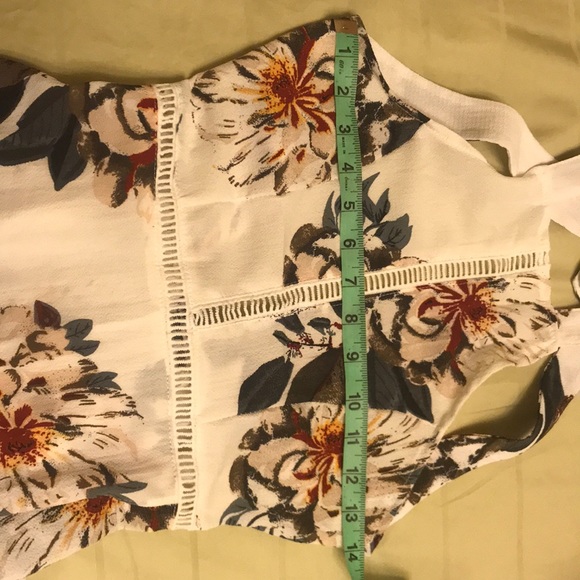 New Boho Floral Dress. Sz Small - Picture 7 of 8